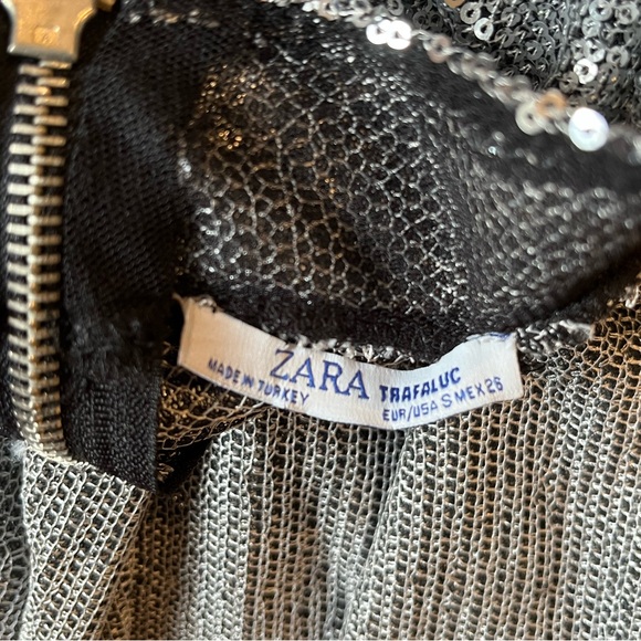 Silver Sequined Dress - Picture 9 of 9